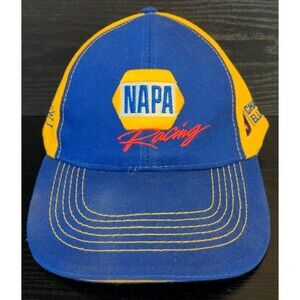 Napa Know How Racing Chase Elliot #9 Blue Yellow Adjustable Strap Hat Cap Unisex